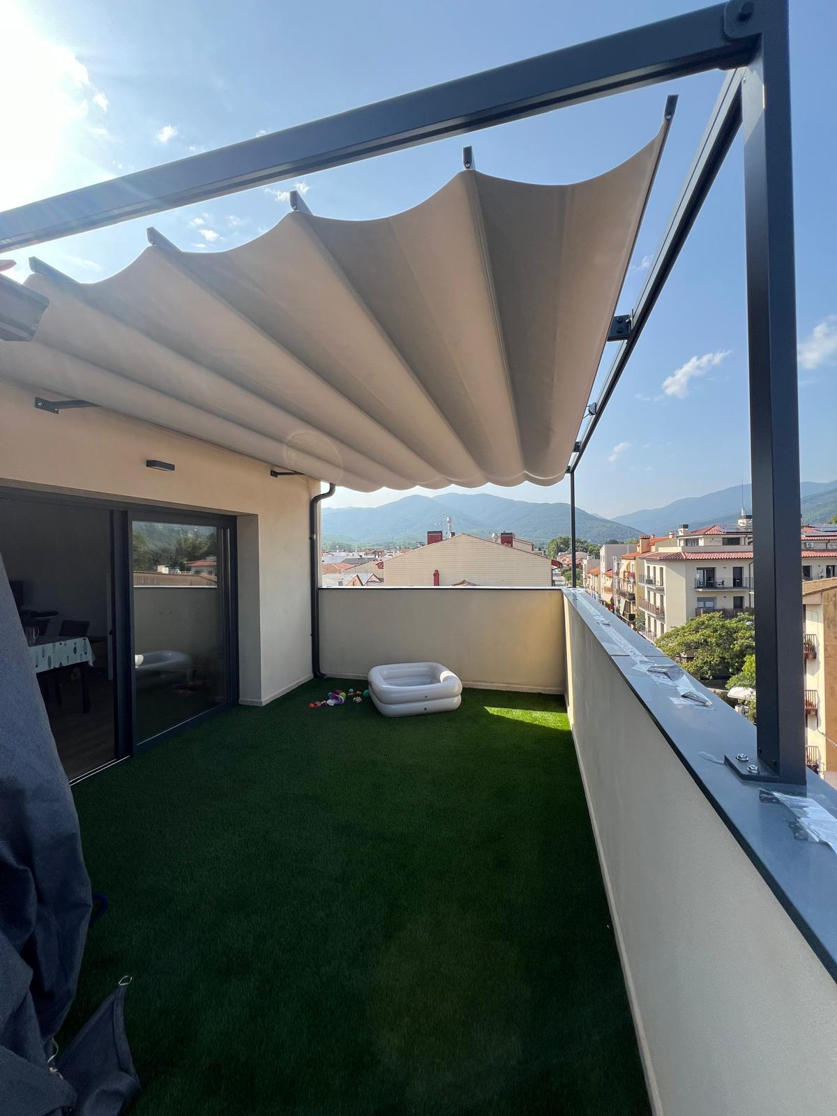 Instalación toldo corredero 2