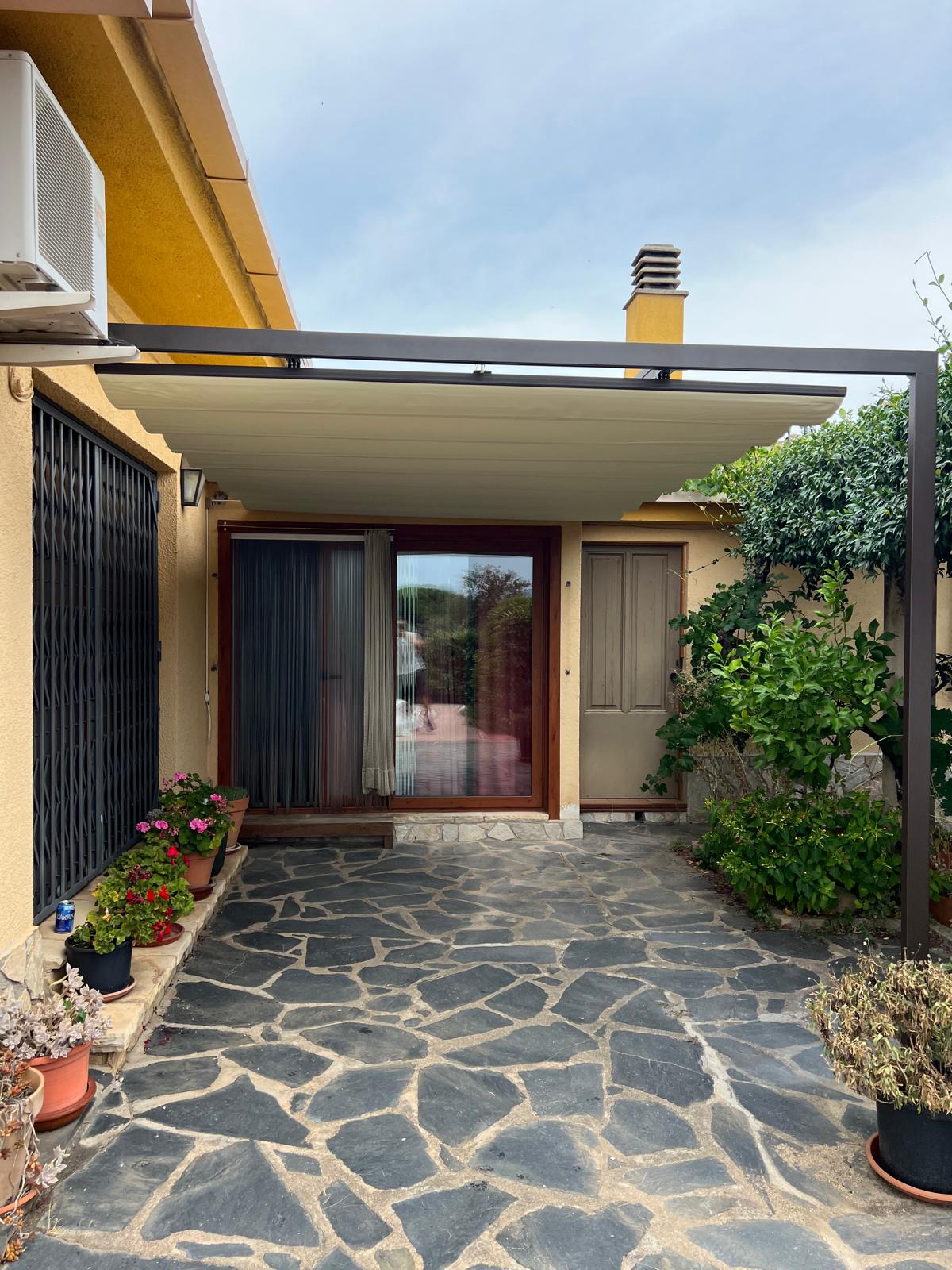 Instalación toldo corredero 4