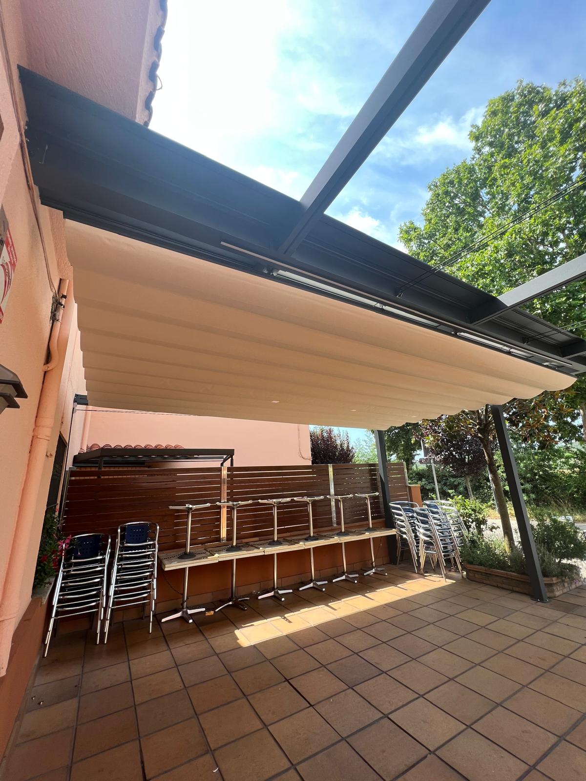 Instalación toldo corredero 5